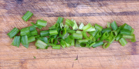 Onions and shredded