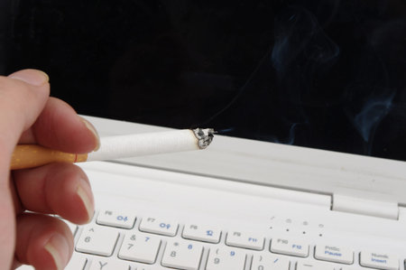 smokingの写真素材