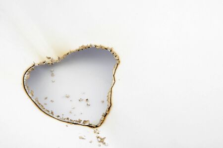 burning paperの写真素材