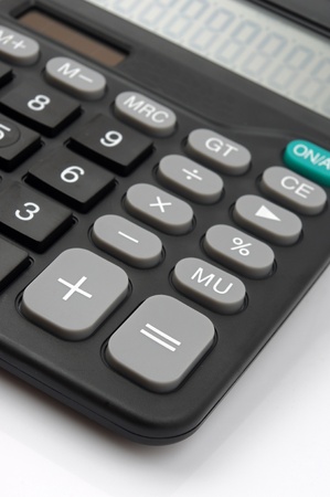 calculator close upの写真素材