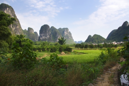 Guilin mountainsの写真素材