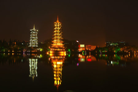 Moon Towerの写真素材