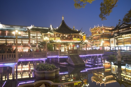 china Shanghai Yuyuan Built in 1559,Renowned ancient architecture attraction の写真素材