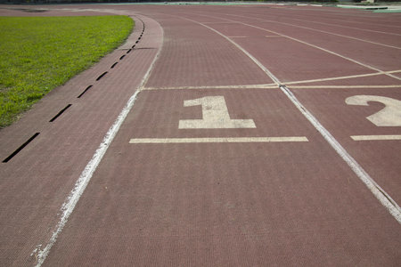 Sports runway track