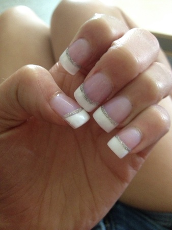 French manicure の素材