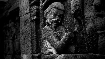 Borobudur Temple Reliefsのeditorial素材