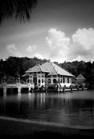 Taman Ujung Water Palace, Karangasem, Baliのeditorial素材