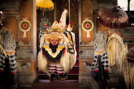 Barong Dance - Bali, Indonesia (Color Version)のeditorial素材