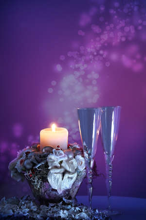 Christmas and New Year decorationの写真素材