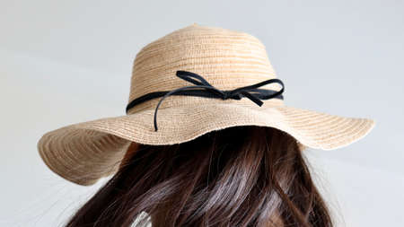 This hat is your best choice for summerの写真素材