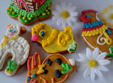 Easter gingerbreadの写真素材