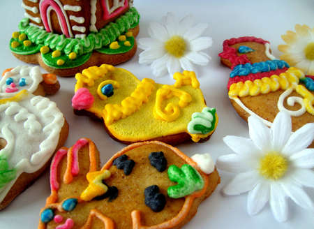 Easter gingerbreadの写真素材