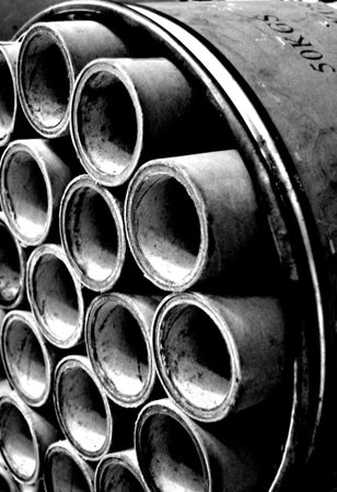 Paper core on barrel
