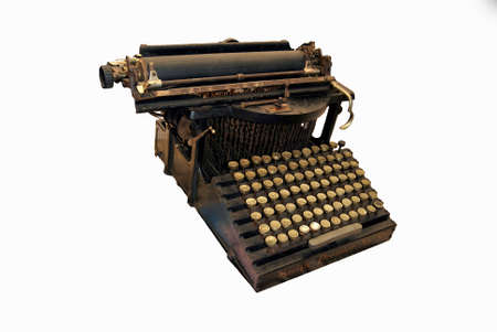Olden Times Typewriter with Java Traditional Characters 1の写真素材