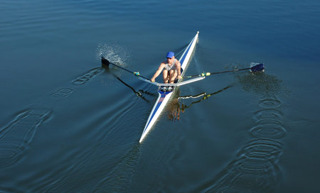 Rowing on the Delaware