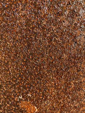 Photographs of various metal and wood textures in an abandoned mine