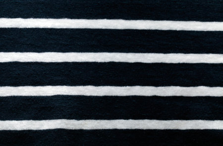 striped white and blue cotton fabric as a background texture
