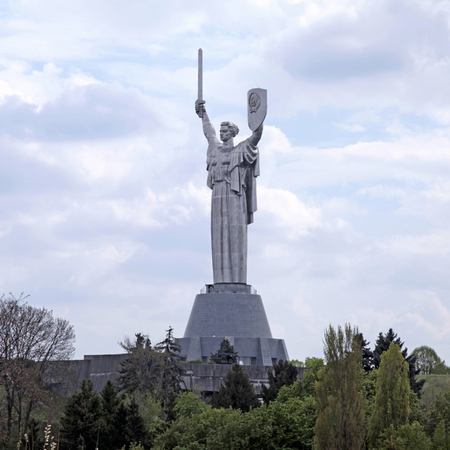 Monumental statueの写真素材