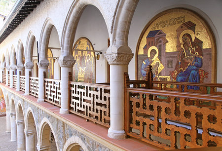 Kykkos monastery in Cyprus, famous religious places, Cyprus landmarks