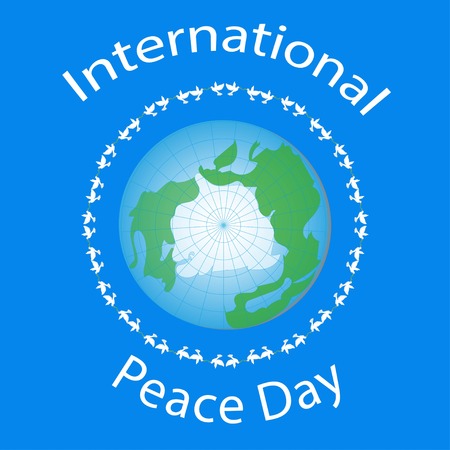 International Peace Day.のイラスト素材