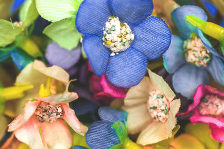 Spring flowers background and close upの写真素材