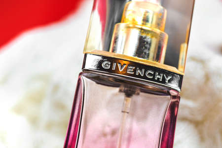 Kharkov, Ukraine - March 23, 2021: Givenchy perfume logo, luxury and french brandのeditorial素材