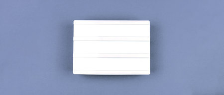 Blank lightbox poster mockup and template, copy space, billboard or cinema ad concept photo