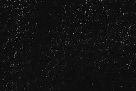 Dust texture, black background for old film, grunge and scratched surface photo
