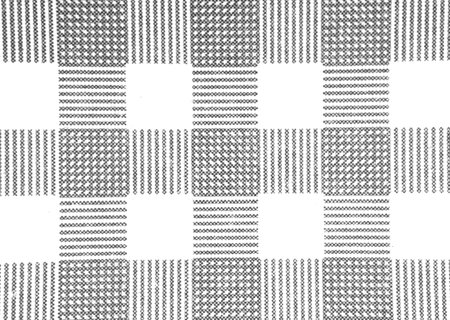 Gray material geometric texture checkered pattern fabric background close-up photo