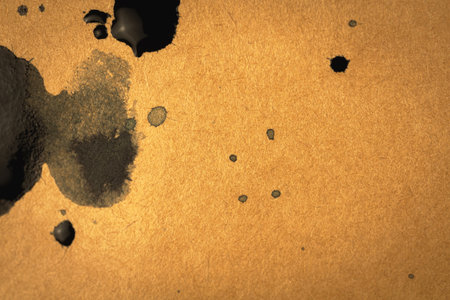 Vintage letter background. Old paper texture. Concept of love letters, greeting card. Copy space, top viewの写真素材