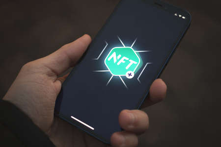 Kharkov, Ukraine - December 25, 2021: Exodus Crypto Bitcoin Wallet application in app store on apple iphone screen. Logo, symbol, icon closeupのeditorial素材