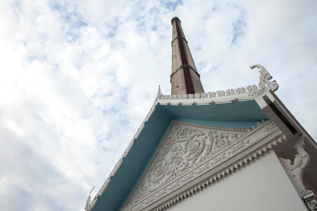 Crematory at temple, Thailand crematory culture