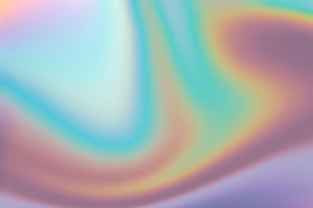 tosca and violet silk satin Ink Marble colorful abstract painting background liquid painting texture...