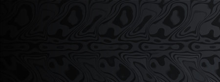 Damascus metal steel texture, dark color vector