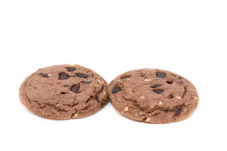 Cookies isolated on white backgroundの写真素材