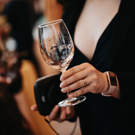 We celebrate success with a glass of red, white and rose wine in hand at a special tasting with...