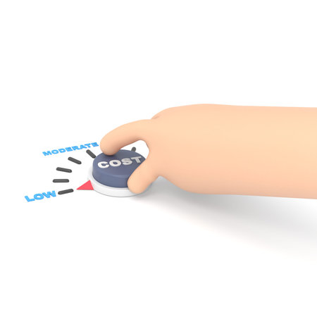 3d rendering of hand with car key. 3d rendering.の写真素材