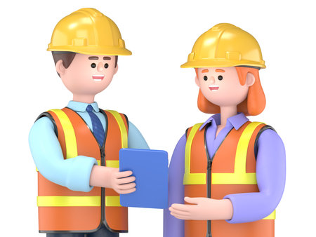 3D illustration of cartoon characters talking and discussing.communication and talking concept.Supports PNG files with transparent backgrounds.の写真素材