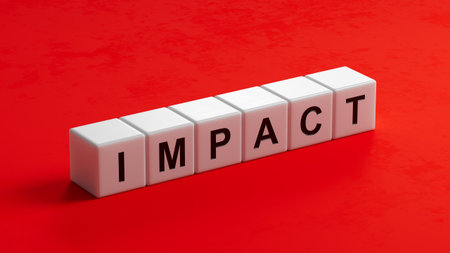 Concept With Wooden Ruler.close up of wooden cubes,Business Concept.3D rendering.の写真素材