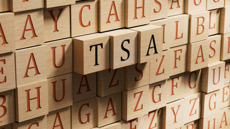 wooden blocks with text. Financial, Management, Economic.close up of wooden blocks,Business Concept.3D rendering on wooden background.の写真素材