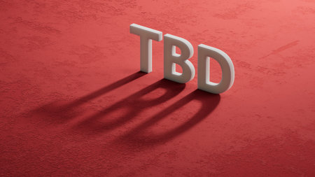 questions and answers on shadow of 3d characters. close up of shadow of 3d characters, Business Concept. 3D rendering on red background.の写真素材