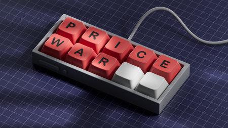 Price War - commercial competition characterized by the repeated cutting of prices below those of...