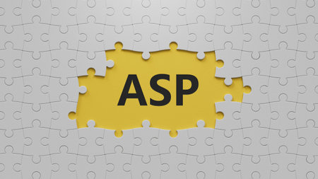 sign on the The white puzzle pieces with missing pieces.Business Concept.close up of The white puzzle pieces with missing pieces,Business Concept.3D rendering on yellow background.の写真素材