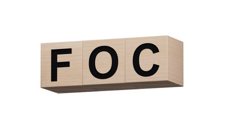 FOC - Business Acronym of Free of charge.Supports PNG files with transparent backgrounds.