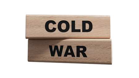 Cold war word cloud concept. Collage made of words about cold war. Copy space.Supports PNG files...
