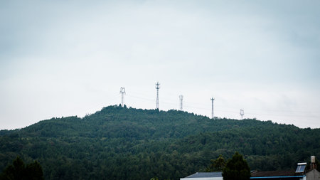 Mountain landscape view