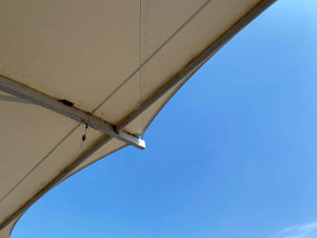 White mast sailの写真素材