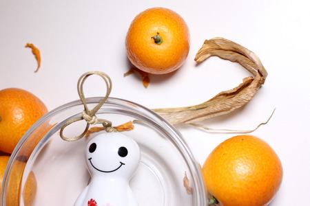 Kumquat fruit Sunny Dollの写真素材