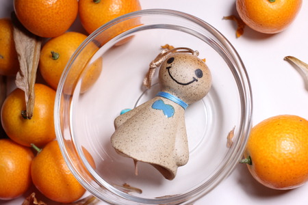 Kumquat fruit Sunny Dollの写真素材