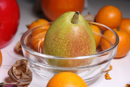 Kumquat fruits pearsの写真素材